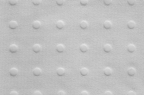 מגבת מחצלת יוגה גיאומטרית של אמבסון, רשת מודרנית עם צורות מלבניות חזרה עכשווית, כיסוי כרית אימון אימון לא סופג יוגה פילאטיס, 25 x 70, שנהב ואפור פחם