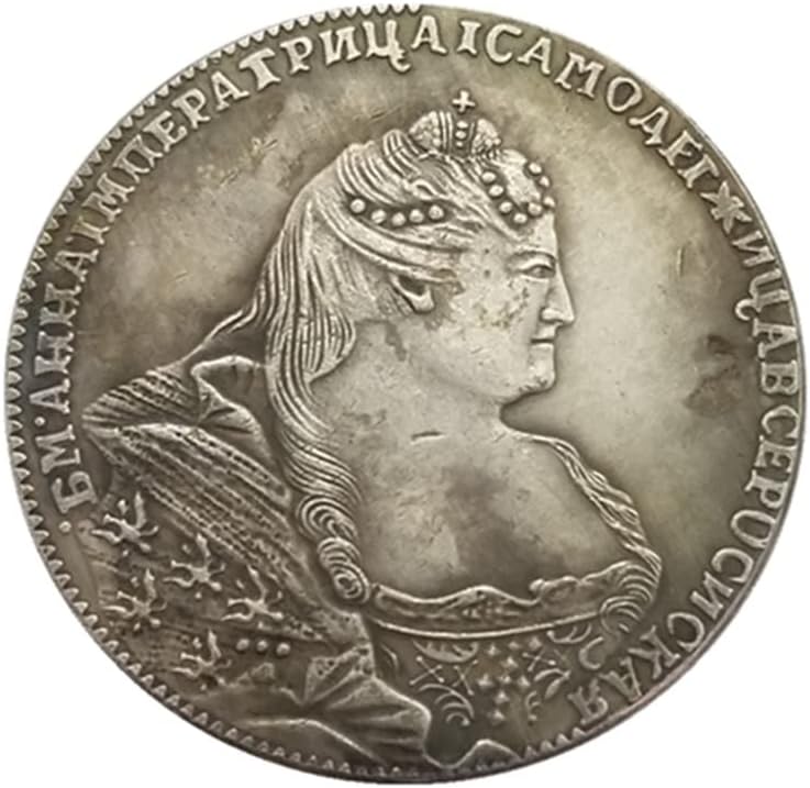 מלאכות עתיקות רוסיות 1736 אוסף דולר כסף מטבע זיכרון 2351