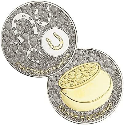 מטבעות זיכרון דו-צבעוניות רוסיות עושר מטבעות זהב וכסף מטבעות זיכרון מזל המתארים מטבעות מיקרו-קלות זהב מטבעות חוץ