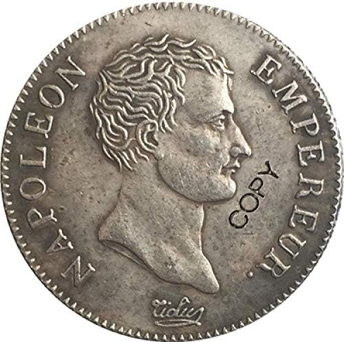צרפת נפוליאון I 1806 A 2 מטבעות מטבעות העתקה עותק מתנות אוסף קישוטים
