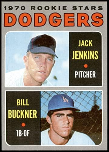 1970 Topps 286 Dodgers Rookies Bill Buckner/Jack Jenkins Los Angeles Dodgers NM Dodgers