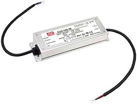 MW ממוצע היטב ELG-100-C350B 286V 350MA 100W LED ספקי כוח LED נהג LED מים ואבק אבק