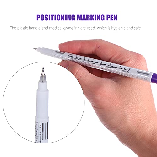 10 יחידות 0.5 ממ קעקוע סטנסיל עט גבות מרקר עטים בסדר נקודת סמני עבור צביעה כירורגית גבות ציור