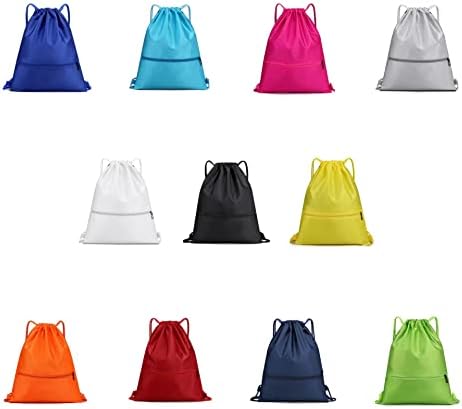 תיק תרמיל כושר חדר כושר אטום למים של Newmoon לגברים ונשים, Sport Gym Sack Mini Travelpack