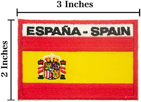 A-ONE 3 PCS חבילה- תג עגול לוחם+ספרד ספרד פיל דש דש וכתם, מטאדור, מזכרת ספרדי, תפור על מקל על תרמיל שקיות כובעי ז'קט, סיכה פטריוטית לחליפות וחולצות מס '311B