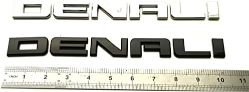 1pc Denali nameplate סמלים החלפת תג עבור GM 07-16 יוקון סיירה שטח