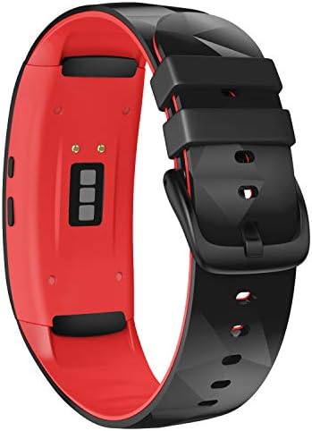 Notocity התואם ל- Samsung Gear Fit2 Pro להקות החלפת פס סיליקון עבור Samsung Gear Fit2 / Gear Fit 2 Pro Smartwatch