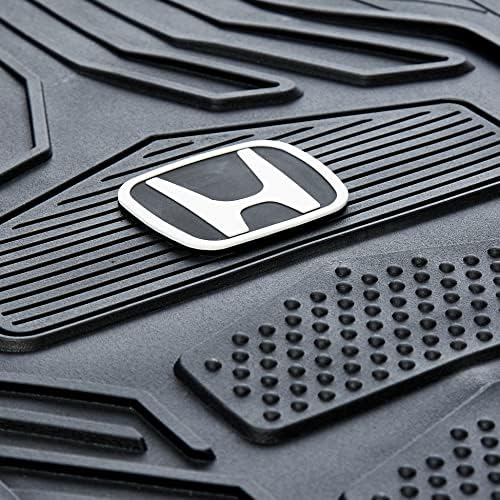 Plasticolor Honda WeatherPro 4 PC. סט מחצלת רצפה, שחור, גודל אחד