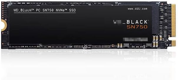 זימון שחור SN750 NVME 2TB M.2 SSD 2280 PCIE GEN3*4 כונן מצב מוצק פנימי PC SSD