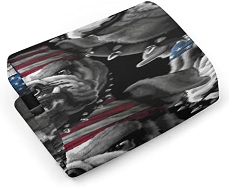 דגל אמריקאי בולדוג מגבת פנים מגבות פרימיום מגבות כביסה מטלית לשטוף למלון ספא וחדר אמבטיה