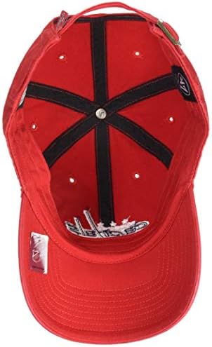 47 NHL וושינגטון בירות מנקות כובע מתכוונן, גודל אחד, אדום