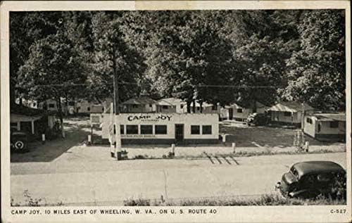 מחנה ג 'וי ווילינג, מערב וירג' יניה, גלויה עתיקה מקורית 1940