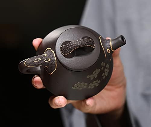 Yxhupot קומקום תה כוסות תה סיני yixing חימר בעבודת יד מקורי שחור גונגפו תה תה Shipiao