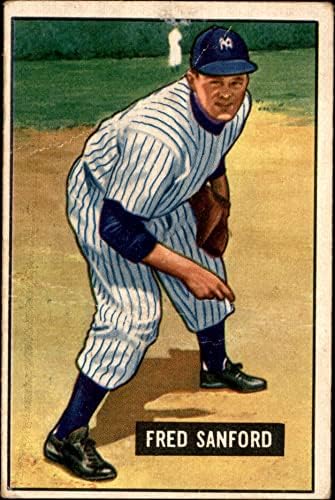 1951 באומן 145 פרד סנפורד ניו יורק ינקי vg Yankees