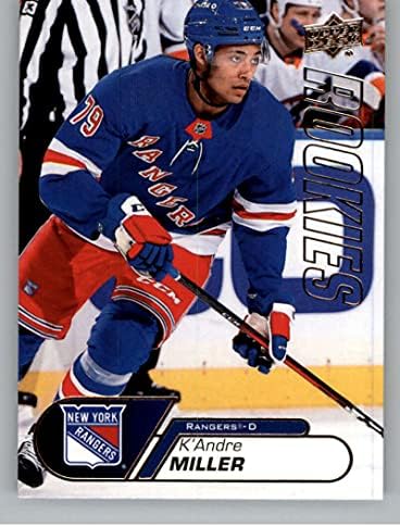 2020-21 סיפון עליון NHL Star Rookies Set Set 15 K'Andre Miller New York Rangers כרטיס הוקי NM-MT