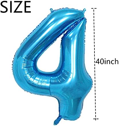 Blue 45 Balloons