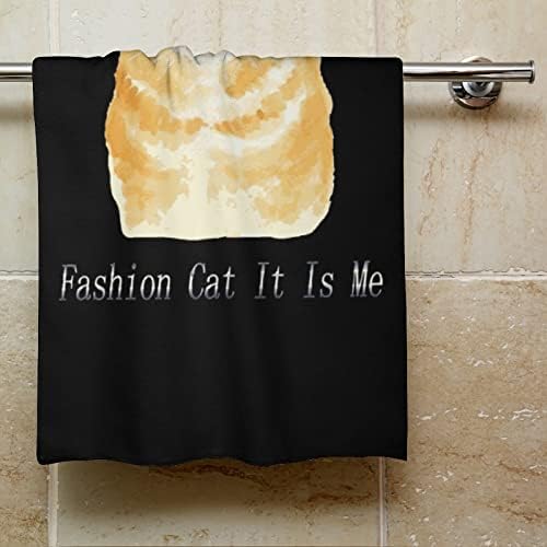 מגבות שיער מצחיקות לחתול מגבות פנים לשטוף גוף מטלית כביסה רכה עם חמוד מודפס למטבח אמבטיה מלון יומיומי שימוש