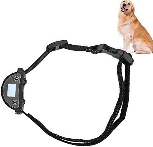 אימן את הכלב שלך ביעילות עם צווארון ה- LCD הנטען של ה- LCD שלנו - צליל אוטומטי והלם רטט נביחות רטט ותצוגת LCD - מושלם לאילוף חבר פרוותי שלך