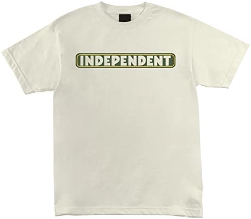 עצמאי גברים של קצר שרוול חולצה בר לוגו סקייט חולצה