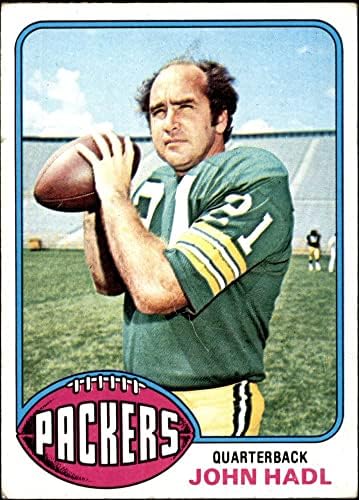 1976 Topps 222 ג'ון האדל גרין ביי פקרס GD+ Packers Kansas