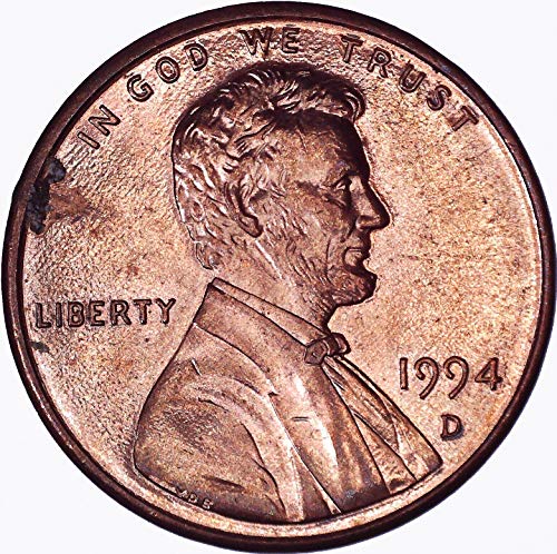 1994 D Lincoln Memorial Cent 1C על לא מחולק